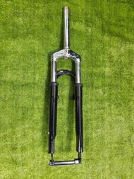 ตะเกียบ โช้คหน้า 26 นิ้ว MTB สามารถใส่ดิสเบรค หรือ V-Brake (มีให้เลือก 2 แบบ คือ คอดูด Oversize 1 1/