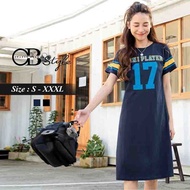 OB DESIGN ★ OBDESIGN ★ ORANGEBEAR ★ PRINTED COTTON CASUAL DRESS ★ 2 COLORS ★ S-XXXL SIZE ★ PLUS SIZE