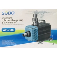 SOBO WP-7200  AQUARIUM SUBMERSIBLE PUMP/ WATER PUMP
