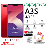 【ใหม่เอี่ยมของแท้】OPPO A3S ของแท้ 100% smart phone Ram 6GB Rom 128GB 6.2"  โทรศัพท์มือถือ (รับประกัน 1ปี ฟรีอุปกรณ์ตกแต่งครบชุด)