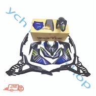 YAMAHA Y16 Y16ZR Y16 ZR DOCTOR NEW DESIGN 2024 MONSTER LTD COVER SET STICKER TANAM STRIPE SIAP TAMPA