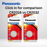 Panasonic CR2016/CR2025/CR2032 3V Lithium Coin Battery