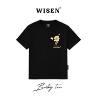 Baby Tee WISEN Local Brand 100% Premium Cotton Unisex T-shirt Model "S-5XL FLOWER"