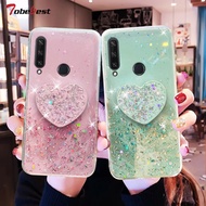 sale Silver Foil Phone holder case For Huawei Y6P Y5P Y7P Y8S 2020 Y5 Y6 Y7 Y9 Prime 2019 2018 Glitt