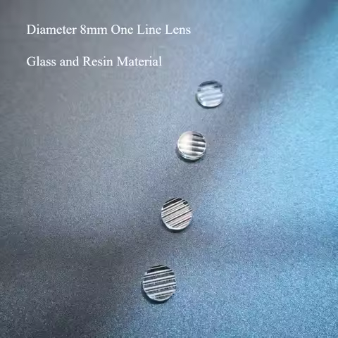 5-110 Degree Laser Line Lens Powell Line Lens Glass and Resin Material for Chose Laser Module Lens