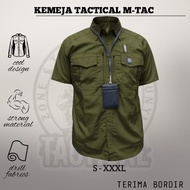 KEMEJA TACTICAL M-TAC LENGAN PENDEK/PDL/PDH/KEMEJA RESKRIM/KEMEJA LAPANGAN