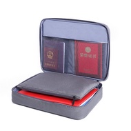 Household Receipt File Account Book Family Document Document Bag Document File Storage Bag Organizer