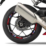 For All REPSOL CBR250RR CBR400RR CBR600RR CBR1000RR Motorcycle Wheel Edge Rim Sticker Stripe Decals 