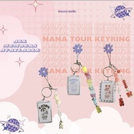 NANA TOUR SEVENTEEN BEADED KEYCHAIN KEYRING PHOTO MINGYU JOSHUA DK SVT WONWOO BSS