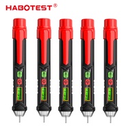 HABOTEST HT100 5PCS AC Voltage Test Pen 12V-1000V/48V-1000V Non-contact  Detector LCD Digital Voltag