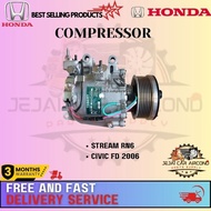 COMPRESSOR HONDA STREAM RN6 / CIVIC FD 2006