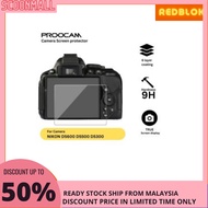 PROOCAM SPN-D5500 GLASS SCREEN PROTECTOR FOR NIKON D5600 D5500 D5300 1