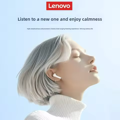 Lenovo LP5PRO Earphones Bluetooth Wireless Gaming Headsets Low Latency HIFI Sound Music Stylish Appe