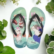 男生狗狗法鬥夾腳拖鞋 防滑情侶造型人字拖鞋 汪來汪趣  夾娃娃機