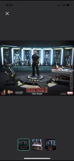 售 全新 牛皮紙盒沒有拆封 HT MMS191 MARVEL  AVENGERS IRON MAN 3 MK3 mark 3 Tony Stark Armor Testing HOT TOYS MMS