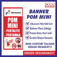 Banner Baner Bener Spanduk Sepanduk Backdrop Plang Poster Promosi Usaha Jual Jualan Bensin Bengsin B
