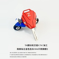Suitable for 2025 Zhangxue Motorcycle 500RR Motorcycle Key Shell Cover Cover 500cc Modified Accessor