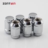 4/5Pieces Silver Length 35mm M12x1.5 12x1.25 14x1.5 Car Wheel Lug Nuts Bolts Screw