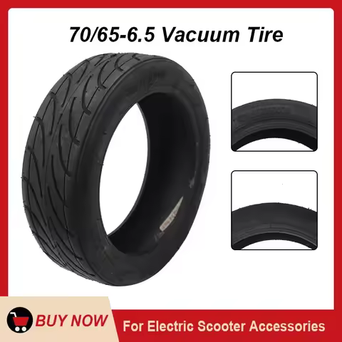 10 Inch Scooter Tyres 70/65-6.5 Tubeless Tyre Vacuum Tire for Xiaomi Ninebot 9 Segway Ninebot Mini S