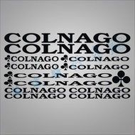 ยี่ห้อจักรยานเสือหมอบกรอบภูเขาDecal Colnagoสติกเกอร์สะท้อนแสงแกะสลักMTBเทปจักรยานขี่จักรยานสติ๊กเกอร์ติดล้อรถ