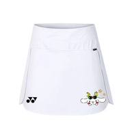 Yonex2024 New Badminton Sports Short Skirt Anti glare Sports Pants Skirt Fitness Running Tennis Table Tennis Sports Skirt
