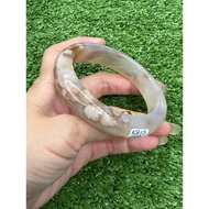 58mm Sakura agate bangle