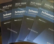 FRM 2025 Part 1 and 2  Kaplan Schweser Notes Qbank