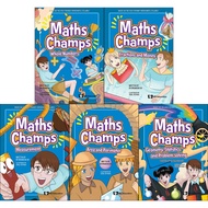 WS E - Maths Champs Set 1 Single Books Children Science Book Age 6-12