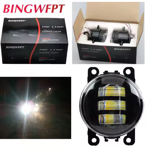 1Pair For Citroen C3 C4 C5 C6 C-Zero C-Crosser C-Elysee DS3 DS4 DS5 Xsara Picasso Car H11 12V LED Fo