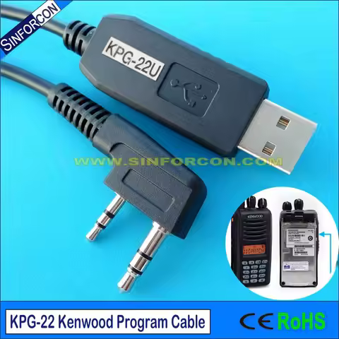 KPG-22 NX-320/340/348 TH-F6/7 G71A K2 K4 Handhold Transceiver/Radio/Walkie Talkie PC Config Program 