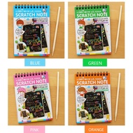 ❤️Kids Scratch Book 📗Children Day Gifts 🎁Writing Drawing Birthday Party Goodie Bag Gift