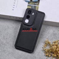 Vivo Y400 Case Macaron Leather Pro Black Case Vivo Y400