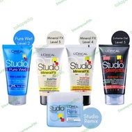 New Loreal Studio Out Of Bed Hair Cream Minyak Rambut Pria Pomade Laki Best Seller