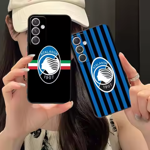 FC Atalanta Mobile Phone Case for Samsung Galaxy S25 S24 S23 S22 S21 S20 Note20 Plus FE Ultra Colour