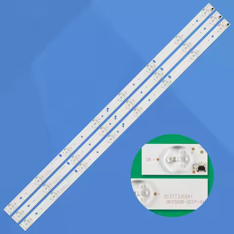 3Pcs/Set LED Backlight Strip 303TT315041 0D315D08-ZC17F-04 TVD1801-32 For TD SYSTEMS K32DLT1H A320ED