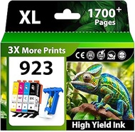 Compatible 923 Ink Cartridges for HP Printers Replacement for HP Ink 923 923XL 923e Use with OfficeJ