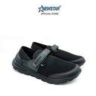 <Harga Promosi>NewStar Black School Shoes W305B [Velcro Strap] Kasut Hitam Sekolah