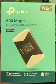 TP-Link 600 Mbps LTE-Advanced Mobile Wi-Fi M7650 WiFi蛋