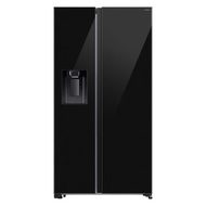 SAMSUNGตู้เย็น Side by Side SpaceMax Technology 22.4 คิว Inverter (สี Clean Black) รุ่น RS70F65K1BST