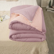 超柔軟棉花糖捲捲被-5x7尺單人&6x7尺雙人/夕霧微醺/雙色韓國棉被