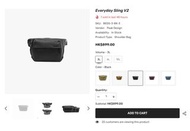 Peak Design Everyday Sling 3L 黑色