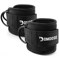 DMoose Ankle Strap for Cable Machine - One Size Fit with Premium Padding, Glute Kickback Ankle Strap