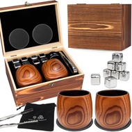Wooden Whiskey Wine Glass Set Wooden Box Wooden Whiskey Ice Tartar Glass Set Place Storage k
