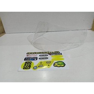 Flat visor ink max - kaca helm ink CL max - kaca flat visor pnp ink cl max
