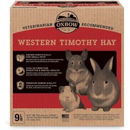Oxbow Timothy 9LB หญ้า ทิโมธี ขนาด 9 ปอนด์ หญ้าสำหรับสัตว์เล็ก