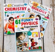 ชุดหนังสือทดลองวิทยาศาสตร์ 61 Funky Science Experiments ฟิสิกส์ เคมี ชีวะ เรียนรู้ได้ด้วยกิจกรรมค่ะ