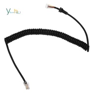 Replacement Microphones Mic Cable Cord Wire for  -48A6J FT-7800 FT-8800 FT-8900 FT-7100M FT-2800M FT