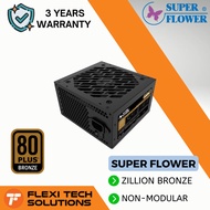 Flexi Tech Super Flower Zillion Bronze non-modular PSU - 550W/650W
