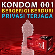 [KONDOM] Bergerigi Berduri Bersisik Tertipis 001 - Condom Dotted