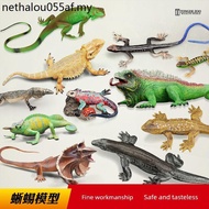 T Children's German Simulation Lizard Toy Reptile Model Chameleon Komodo Lizard Iguana Gecko Childre